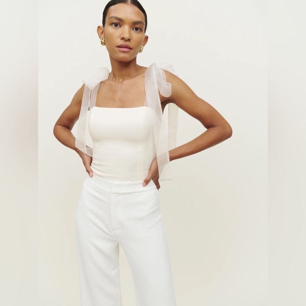 Reformation Zoey Bow Top